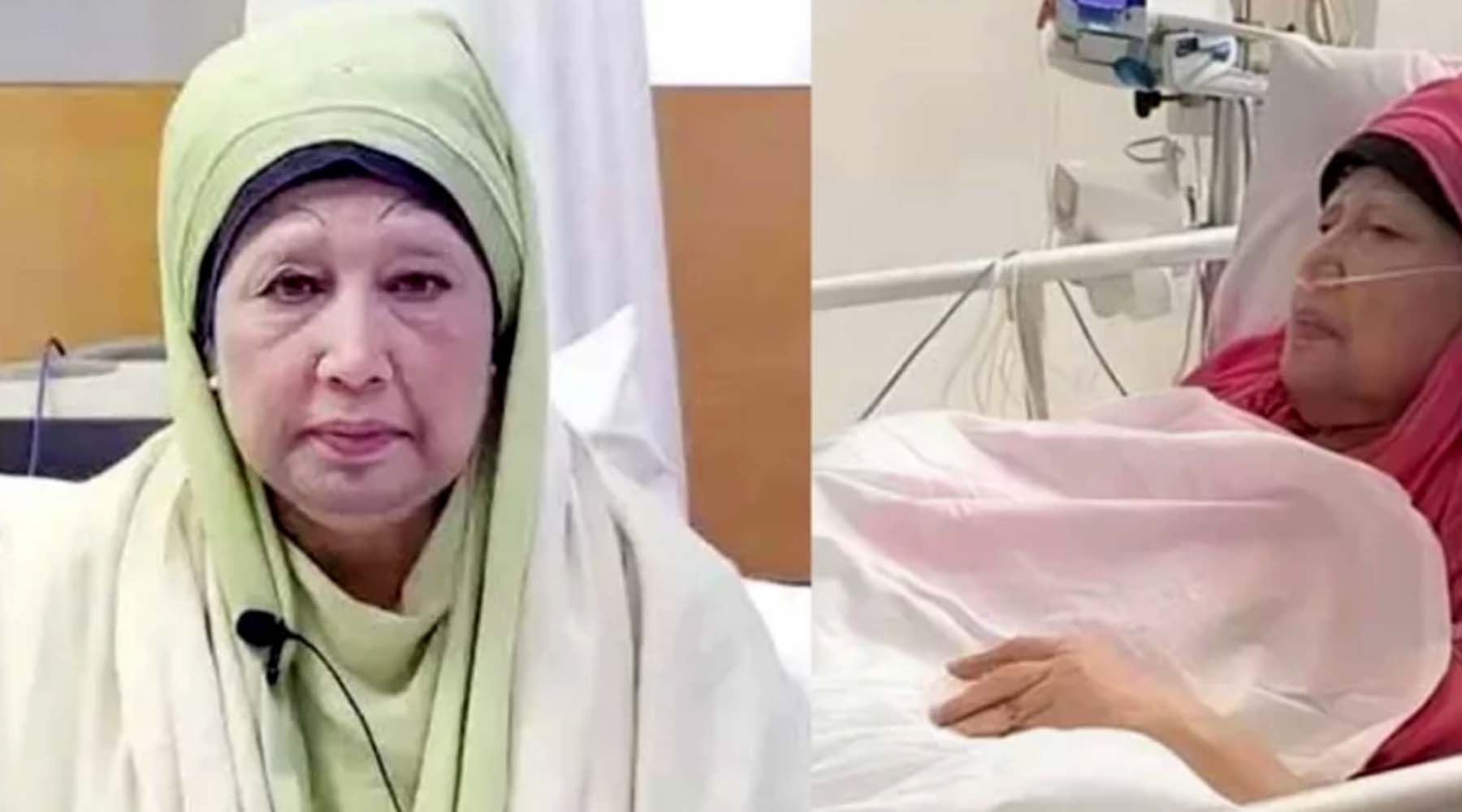  খালেদা জিয়ার উন্নতি হচ্ছে ধীরগতিতে