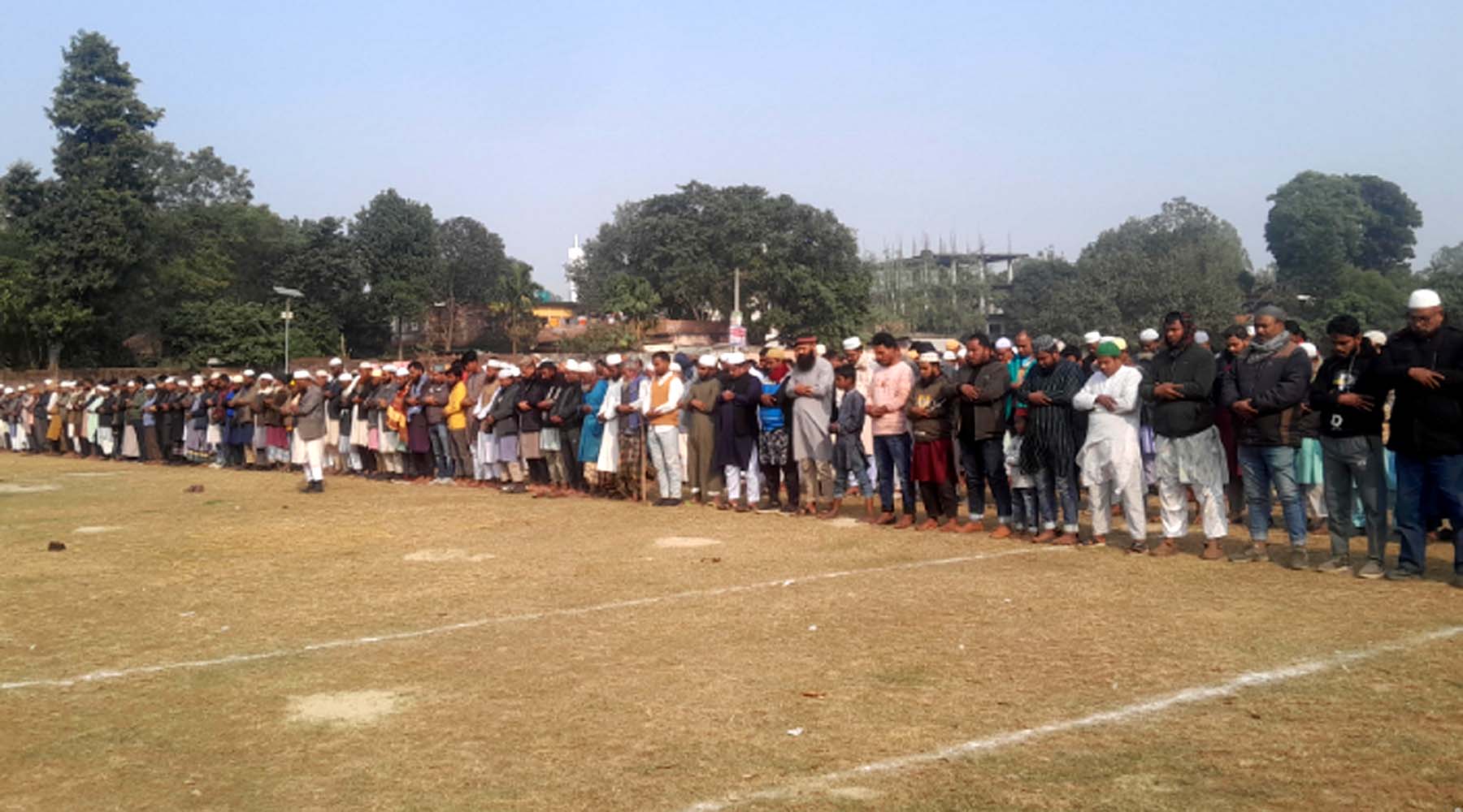 বিরলে শহীদ ওসমান হাদীর গায়েবানা জানাজা অনুষ্ঠিত 