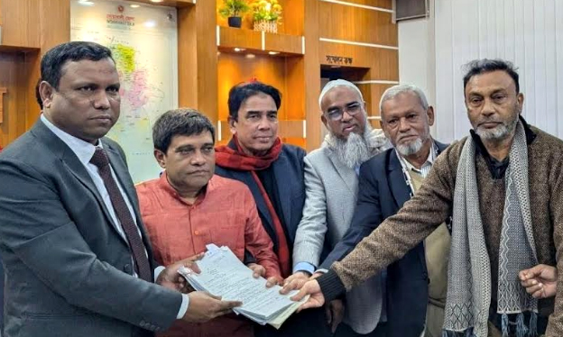 বিএনপির ধানের শীষ প্রতিক প্রার্থী মাহবুবের রহমান শামীমের মনোনয়নপত্র দাখিল