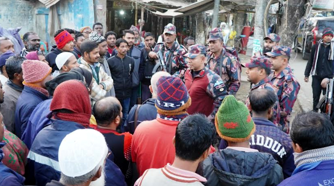 সাতক্ষীরায় সীমান্তে জনগণের আস্থা ও নিরাপত্তার প্রতীক হিসেবে কাজ করছে বিজিবি