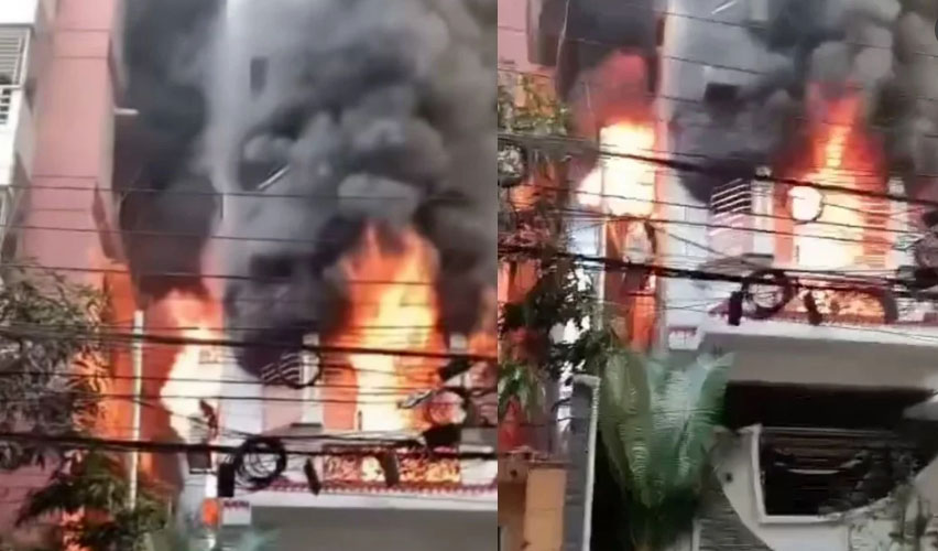 উত্তরায় বহুতল ভবনে ভয়াবহ আগুন: শিশুসহ প্রাণহানি বেড়ে ৬