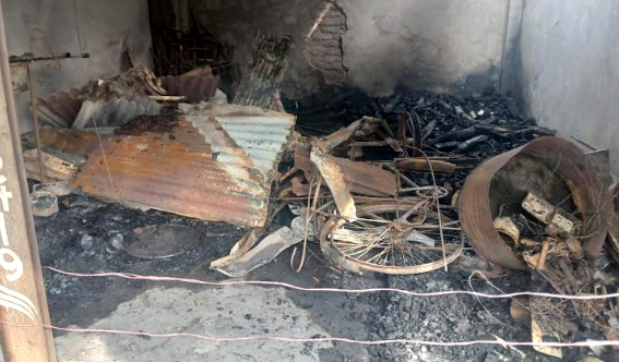 নোয়াখালীতে বিএনপির নির্বাচনী অফিসে অগ্নিসংযোগ, পুড়েছে দুই দোকান