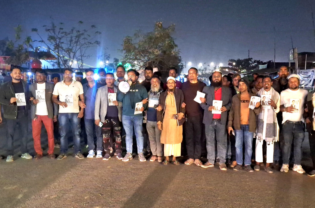 পূর্বাচলে বিএনপির প্রার্থী দিপুর পক্ষে গণসংযোগ: ধানের শীষে ভোট দেওয়ার আহ্বান