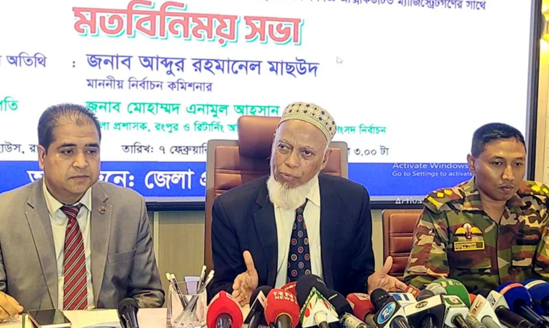 ‘এবার কোনো ইলেকশন ইঞ্জিনিয়ারিং হবে না’: ইসি মাছউদ