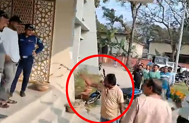 ইজাদারের কাছ থেকে যুবদল নেতার ৫ লাখ টাকা চাঁদা দাবি, ওসির সামনে হাত-পা ভেঙে দেওয়ার হুমকি