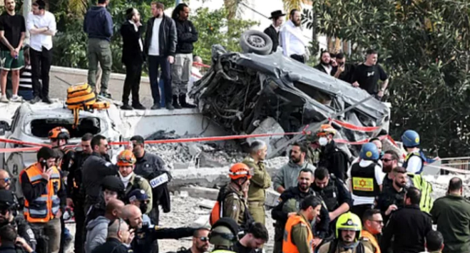 ইরানি ক্ষেপণাস্ত্র হামলায় ইসরায়েলে ৬ নিহত, আহত অন্তত ২৩