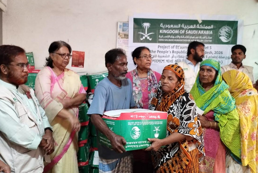 ৬০ হাজার পরিবারে আইএসডিই-এর খাদ্য বিতরণ