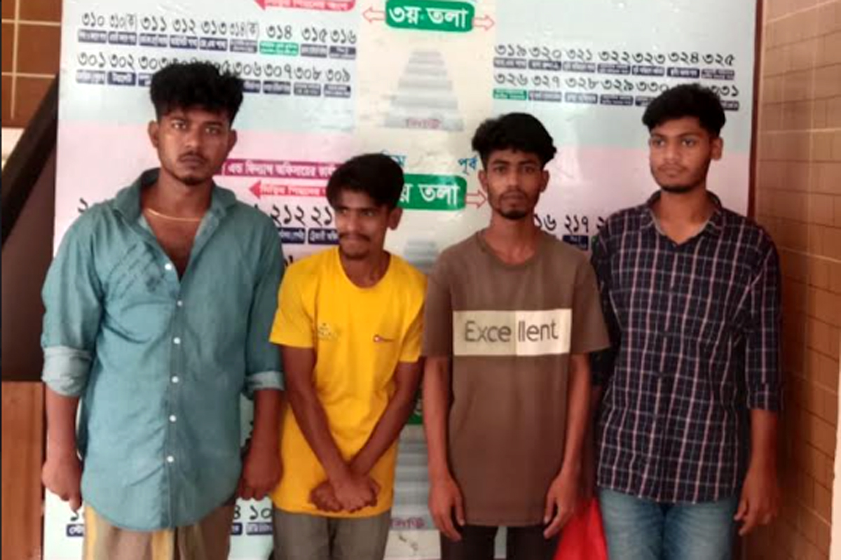 নোয়াখালীতে মাদকসহ ৫ জন গ্রেপ্তার, ৪ জনের কারাদণ্ড