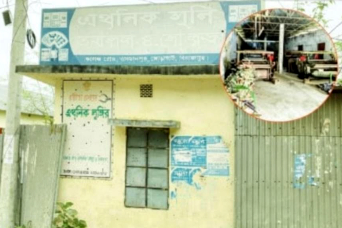 ঘোড়াঘাটে কোটি টাকার তাঁত প্রশিক্ষণ কেন্দ্র পরিত্যক্ত, লুট হচ্ছে যন্ত্রপাতি
