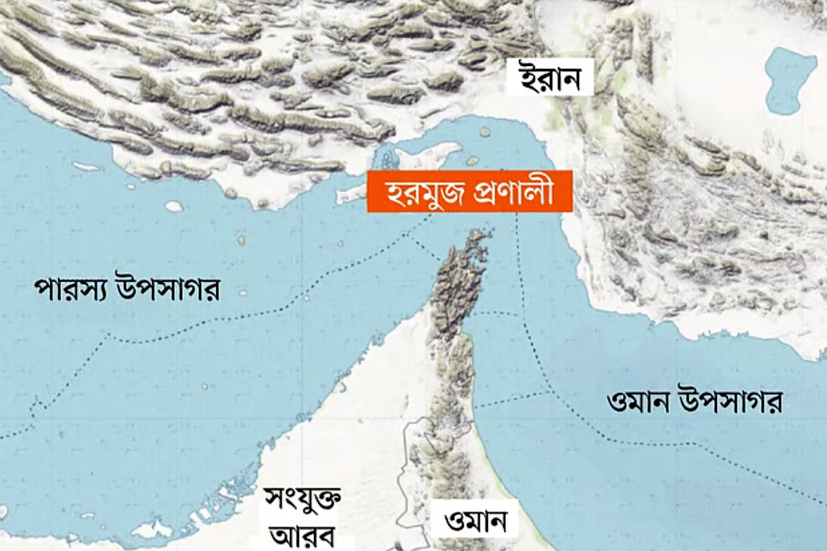 হরমুজ প্রণালিতে আইআরজিসির কড়া নজরদারি: অনুমতি ছাড়া পার হতে পারবে না কোনো জাহাজ