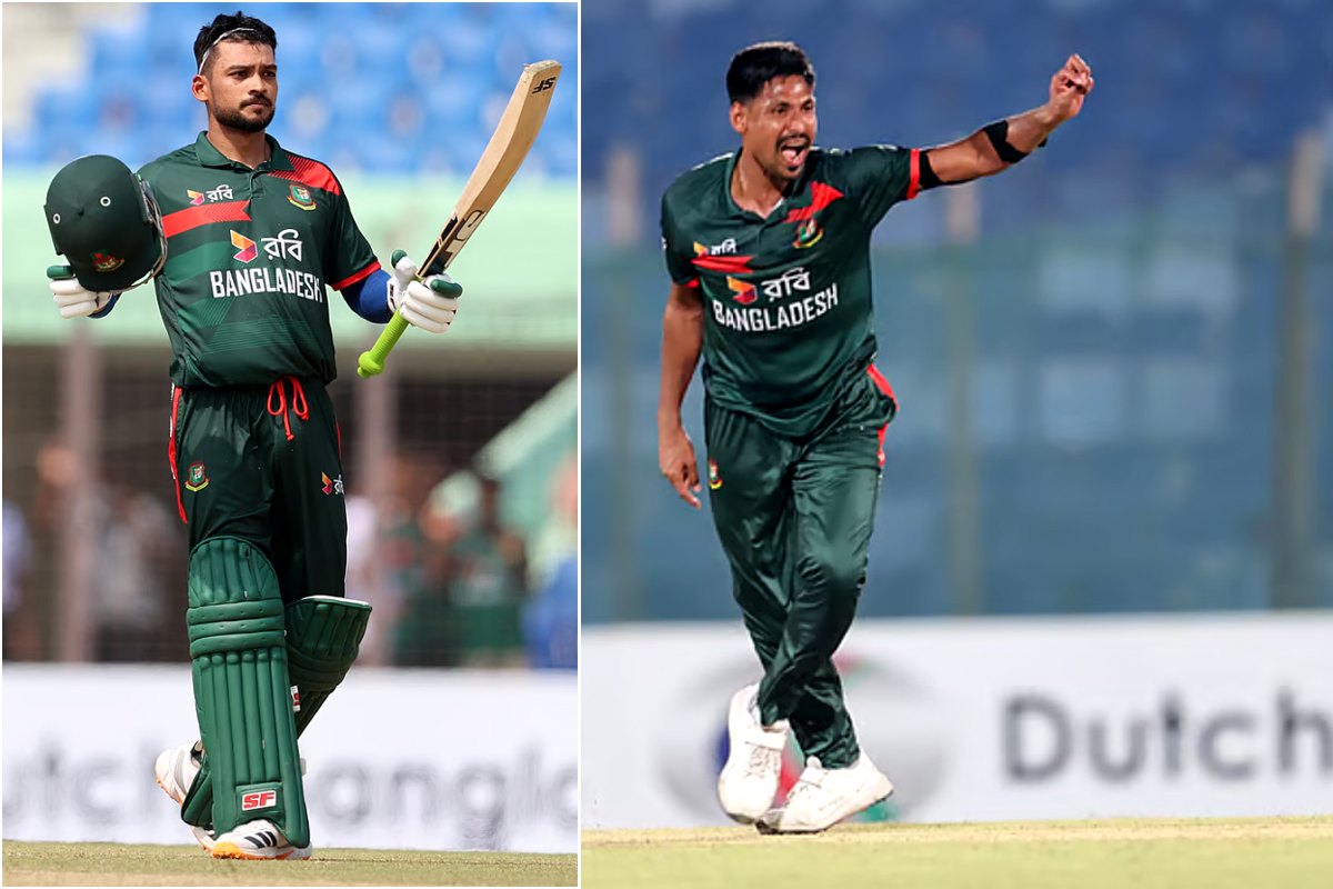 নাজমুলের সেঞ্চুরির পর মোস্তাফিজের ৫ উইকেটে সিরিজ জিতল বাংলাদেশ