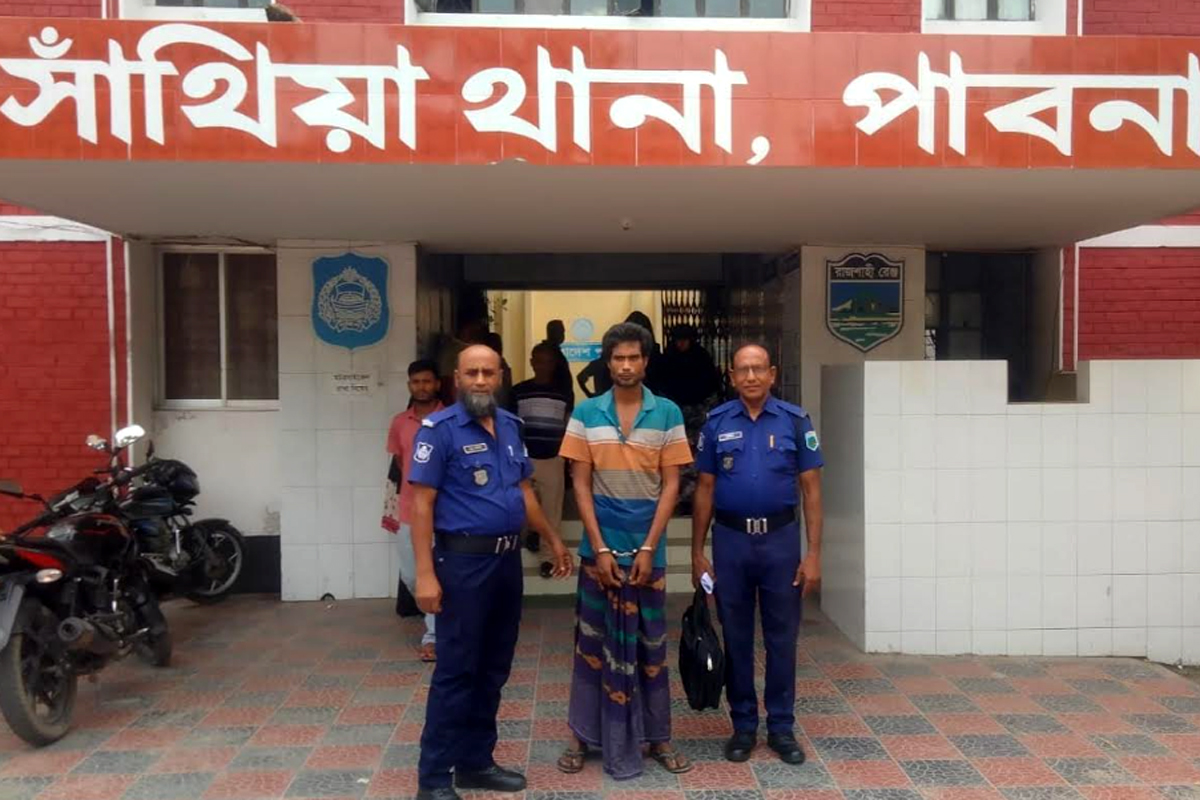 সাঁথিয়ায় মাদক ব্যবসায়ীর এক বছরের কারাদণ্ড