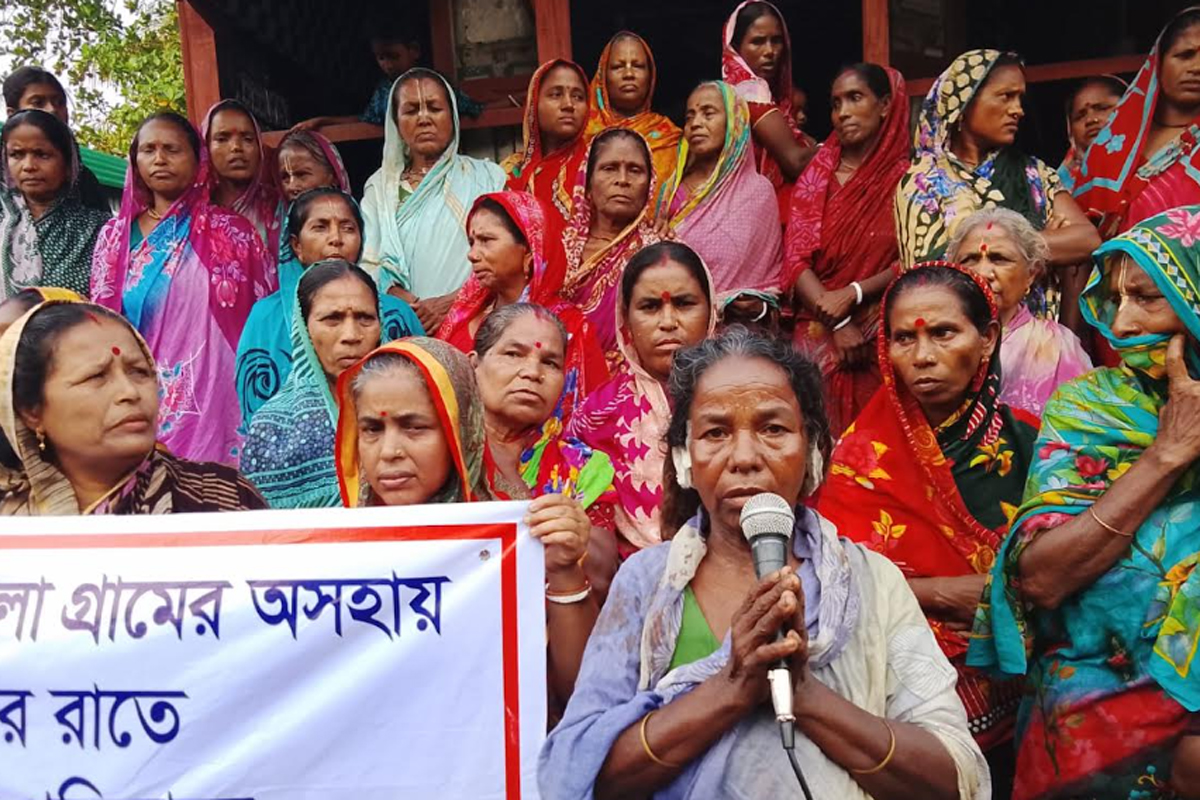 হাতিয়ায় লুট করতে গিয়ে হিন্দু নারীকে হত্যাচেষ্টা