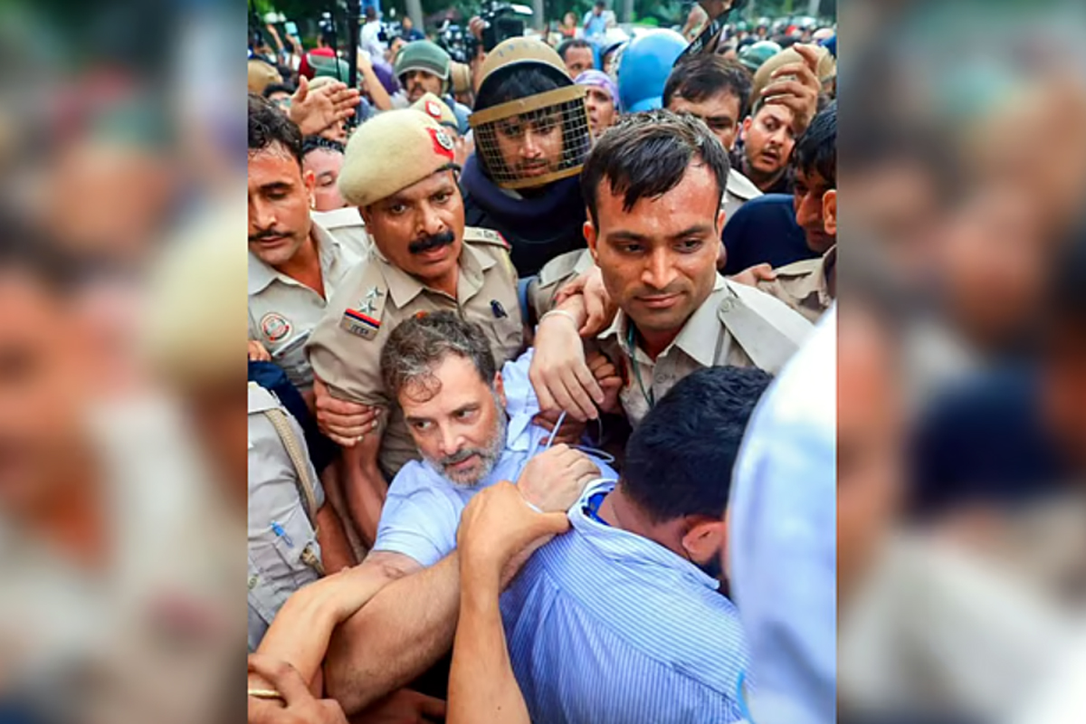 রাহুলকে আটক করে কোথায় নিল পুলিশ, দলের নেতারা জানেন না