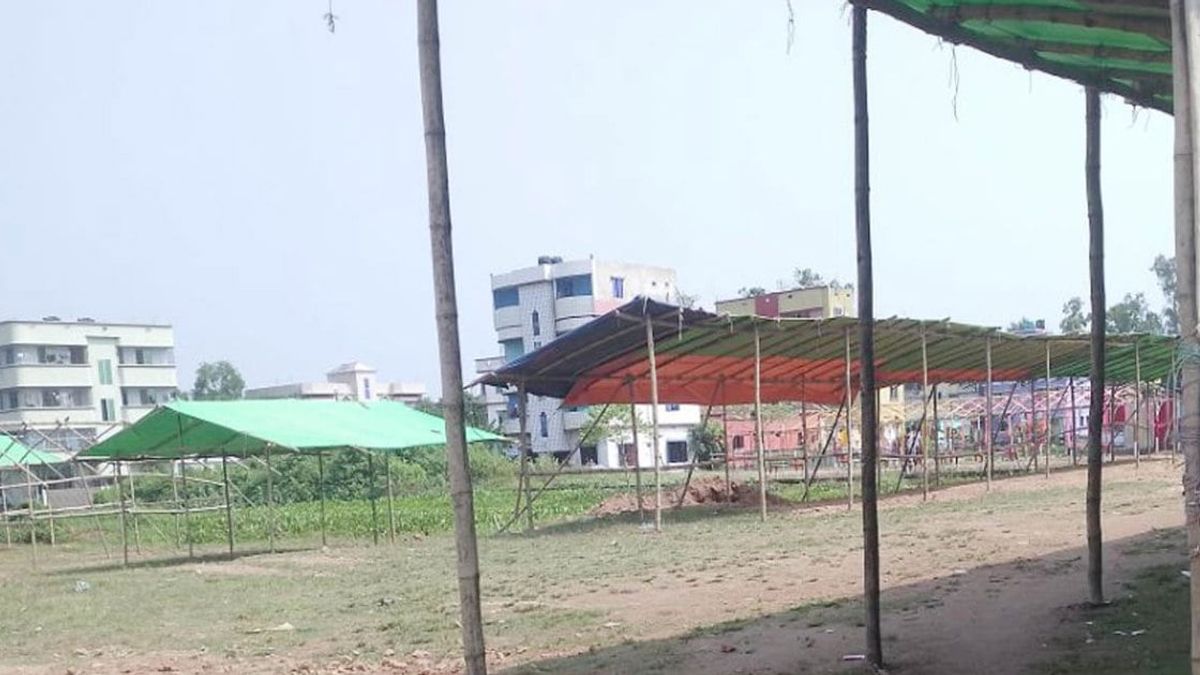 বাহুবলে প্রশাসনের অনুমতি ছাড়াই বাণিজ্য মেলার প্রস্তুতি, আইনশৃঙ্খলা অবনতির আশঙ্কা
