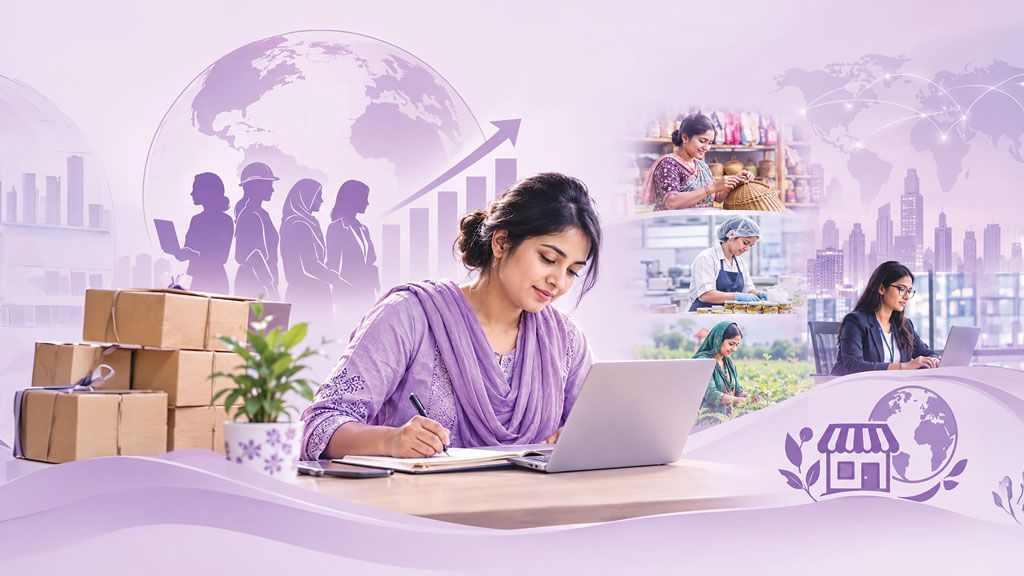 অর্থনীতিতে নারী উদ্যোক্তাদের অবদান ও অবস্থান