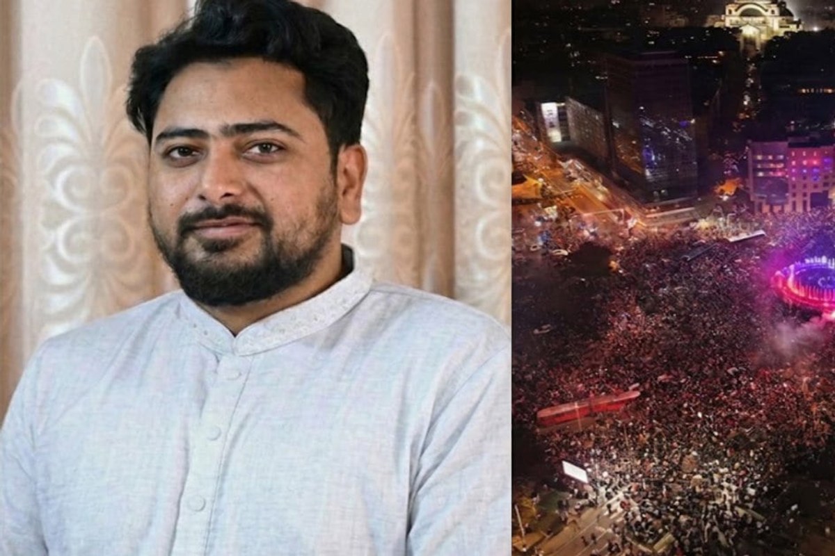 সার্বিয়ায় ছাত্র আন্দোলনের বিজয়, নাহিদ ইসলামের অভিনন্দন