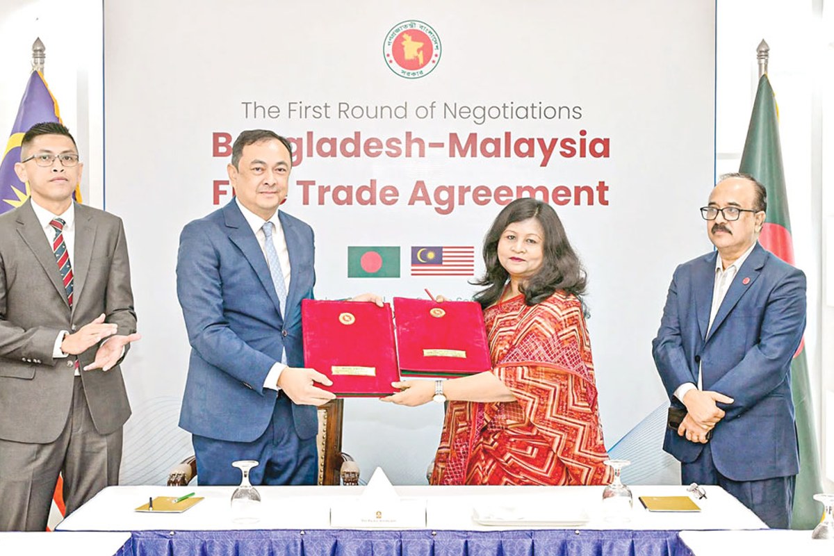 বাংলাদেশ-মালয়েশিয়া আলোচনা: মুক্ত বাণিজ্য চুক্তির পথে দুই দেশ