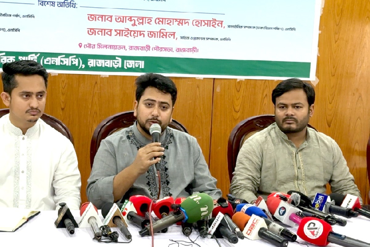 স্থানীয় নির্বাচনে এককভাবে লড়বে এনসিপি: নাহিদ ইসলাম