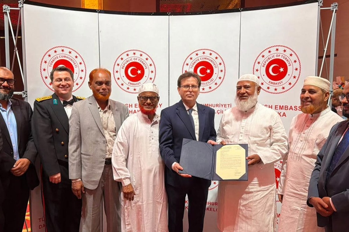 তুরস্কের জাতীয় দিবসের অনুষ্ঠানে বিরোধীদলীয় নেতা