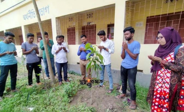 হাতীবান্ধায় গ্রীন ভয়েস'র ১৮ তম প্রতিষ্ঠা বার্ষিকী পালন 