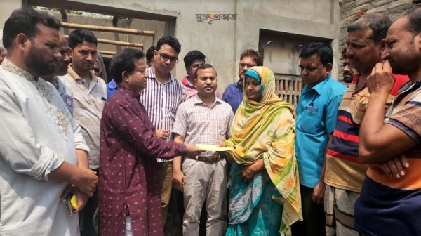 শিবগঞ্জে অগ্নিকান্ডে ২টি বাড়ি ভষ্মিভূত