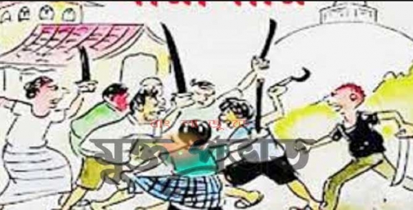 উল্লাপাড়ায় খাস পুকুর নিয়ে সংঘর্ষ  নিহত ১ আটক ৬