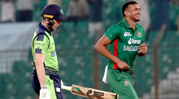 তাসকিনের আগুনে বোলিংয়ে বাংলাদেশের জয়