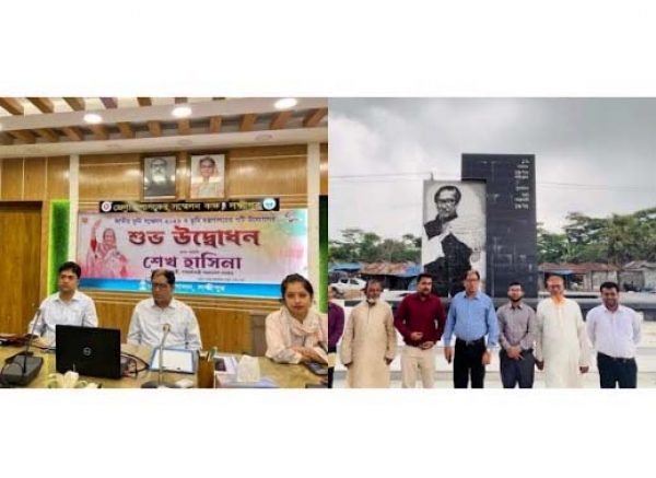 রামগতিতে বঙ্গবন্ধু মডেল গুচ্ছগ্রাম উদ্বোধন