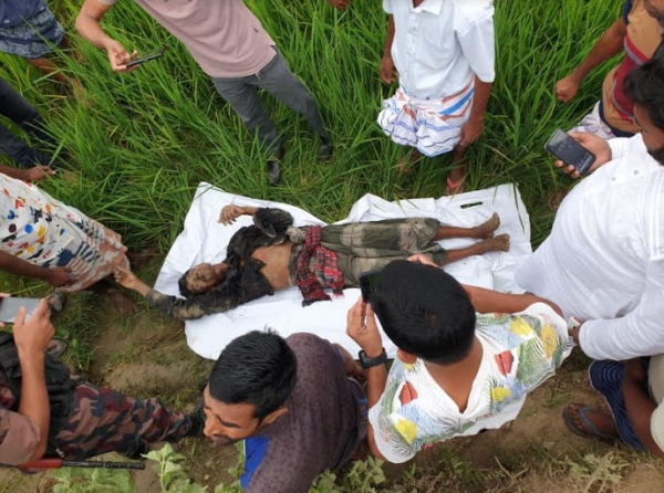 শিবগঞ্জ সীমান্তে বাংলাদেশী যুবকের গুলিবিদ্ধ লাশ