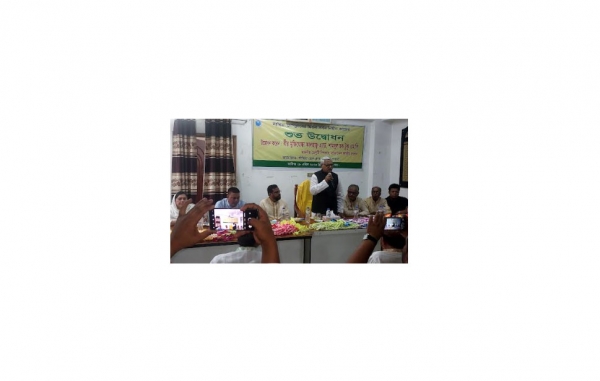 সাঁথিয়া প্রেসক্লাবের দ্বিতল ভবন নির্মাণকাজ উদ্বোধন
