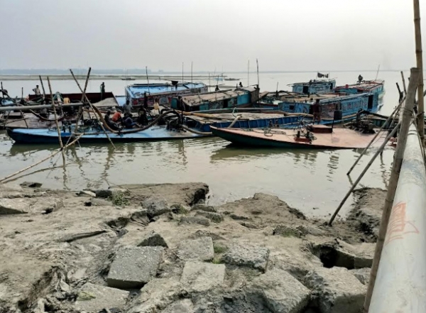 হুমকির মুখে চিলমারী ডান তীর প্রতিরক্ষা প্রকল্প