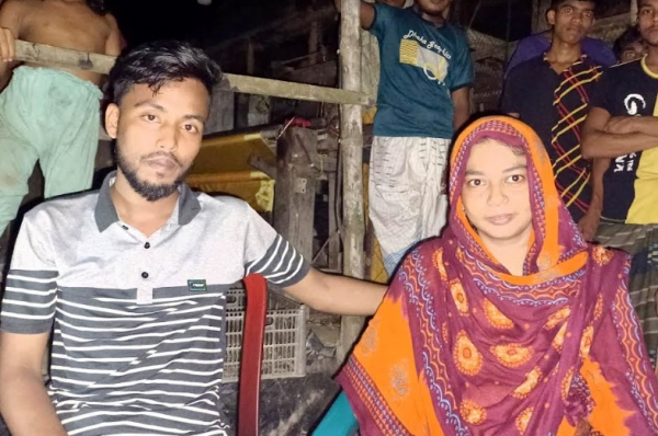 প্রেমের টানে বাংলাদেশে ভারতীয় তরুণী