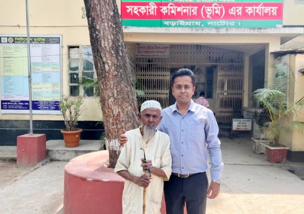 তহির মিয়াদের স্মার্ট ভূমি সেবার আওতায় এনেছেন তিনি